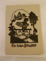Ein frohes Pfingstfest, Kerl Kunstverlag Kulmbach, Scherenschnitt Bayern - Trogen Vorschau