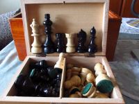 Schachfiguren in Holzkiste vollständig Berlin - Charlottenburg Vorschau