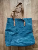 ~Kunstleder-HANDTASCHE/Schultertasche/Shopper~mittelblau~W. NEU~ Berlin - Hohenschönhausen Vorschau