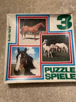 Puzzle mit Pferden - 3 Stück - 56 Teile vollständig Nordrhein-Westfalen - Ratingen Vorschau