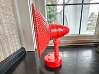 B Leuchten 80er tolles Teil!  rot vintage Deckenlampe  Lochblech Nordrhein-Westfalen - Meerbusch Vorschau