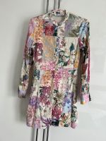 Zara Blumen-Kleid Mini Leinen-Style langarm XS 34 München - Moosach Vorschau