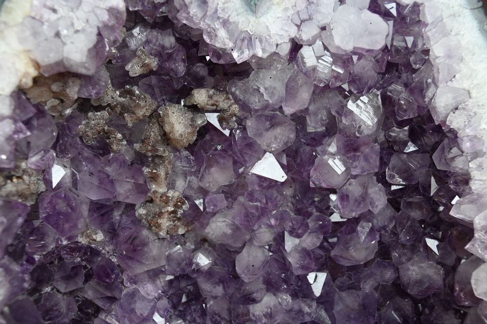 Druse Amethyst Zwillinge ABSOLUTE RARITÄT Amethystdruse in Rottenburg am Neckar