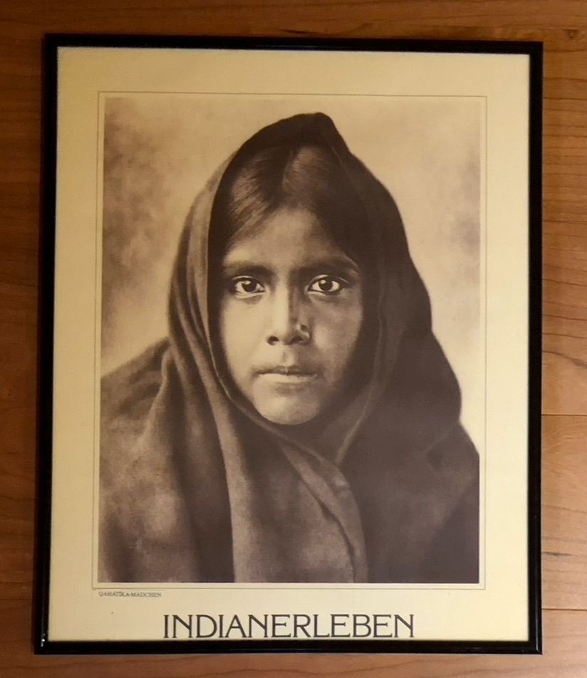 13 Indianer Portrait Bilder mit Passepartout Glasrahmen TOP RAR in Kappel-Grafenhausen