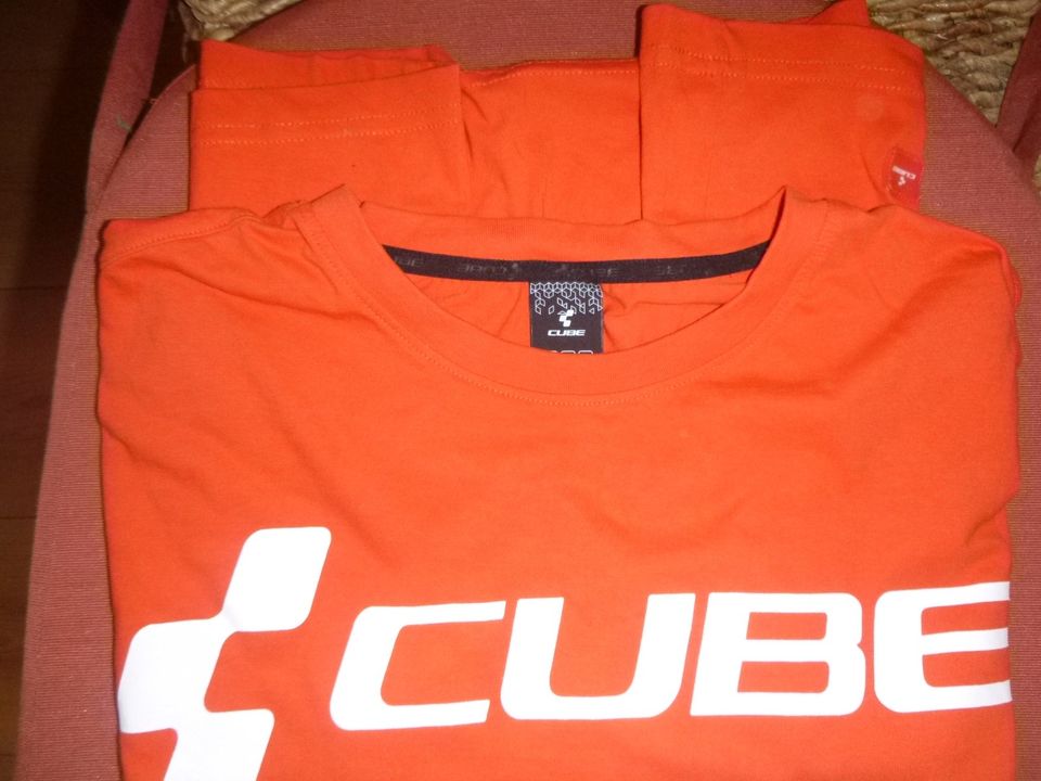 2 Stück CUBE T-Shirts, Race Pilot, Original CUBE Bikes, Gr. XL in Kastl b. Amberg