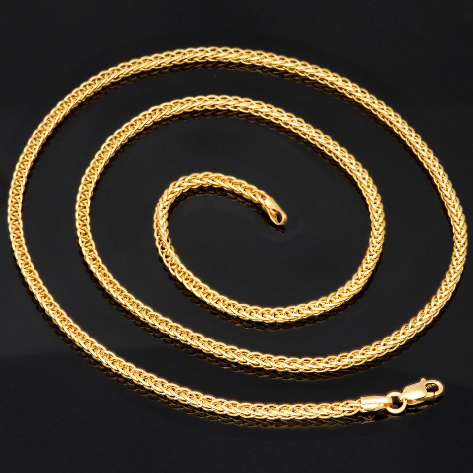 Fuchsschwanzkette Goldkette Halskette 585 14K ECHT GOLD 2mm 55cm Kette Halskette NEU Schmuck Massiv Goldschmuck Viele weitere Angebote mit Finanzierung Ratenzahlung im Shop sensburg-aurum in Berlin