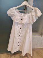 Süßes Sommerkleid weiß mit Rüsche & Stickerei SHEIN Gr. S Rheinland-Pfalz - Vinningen Vorschau