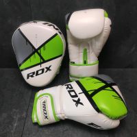 RDX Boxhandschuhe 12 oz & Pratze FPR T9 GN F-7 Ultimate Grip Grün Nordrhein-Westfalen - Harsewinkel Vorschau