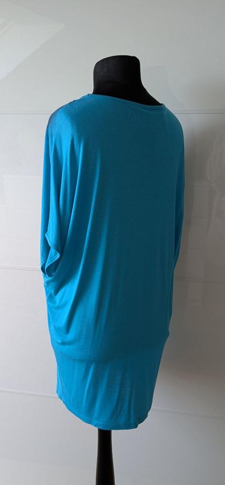 Neu Gr. 42 Tunika T - Shirt Badekleid Tuzzi blau gemustert in Forchheim
