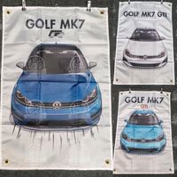 Vw golf 7 VII mk7 GTI R flagge fahne neu Aachen - Kornelimünster/Walheim Vorschau