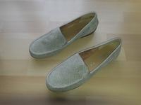 WIE NEU* Gabor graue helle Schuhe grau Größe 9 43 Halbschuhe Bayern - Bad Kissingen Vorschau