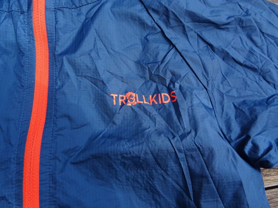 Trollkids Fjell Running Jacket Jacke Windstopper 128 Wandern in Landsberg (Lech)