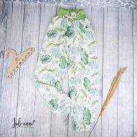 Handmade Damen Musselin Hose Pumphose Jungle Leaves XS - XL Brandenburg - Biesenthal Vorschau