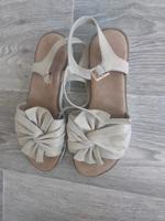 Sommer Schuhe Sandalen beige weiß Größe 36 *Neu* Sachsen - Riesa Vorschau