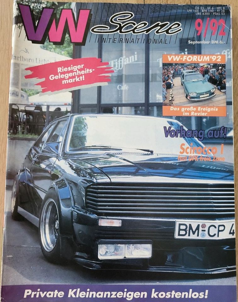 VW Scene International Sammlerzeitschriften 92 in Raubling