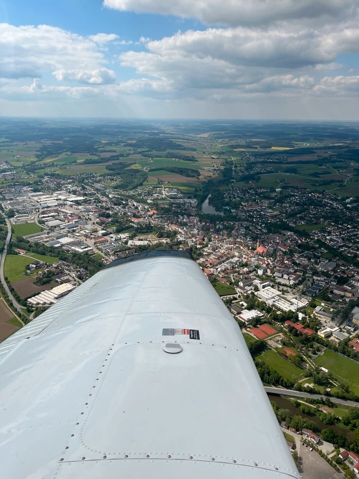 Rundflug, Streckenflug, Tagesausflug in Passau