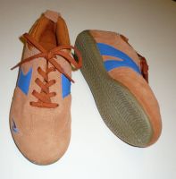 Sportliche Wildleder Schuhe Orange  Gr. 34 Bayern - Würzburg Vorschau