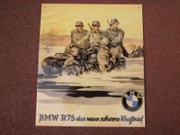 Blechschild,BMW Blechschild, Werbeschild,Militaria Bayern - Traunstein Vorschau