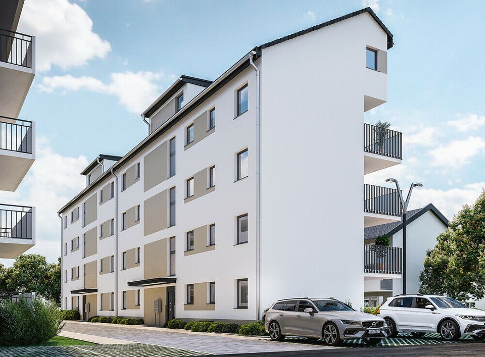 Neubau: Exklusive 3-Zimmer-Etagenwohnung mit Loggia in Oppenheim