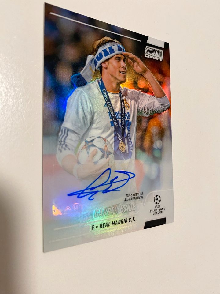 Gareth Bale AUTO | Topps CL Chrome Card | Real Madrid Fussball in Braunschweig