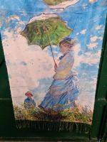 Schal Oder  Wandtuch Claude Monet Frau mit Schirm Hessen - Mühlheim am Main Vorschau