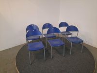 Büromöbel Stapelstuhl, 55 Stück auf Lager, blau, Art.Nr. 37716 Nordrhein-Westfalen - Zülpich Vorschau