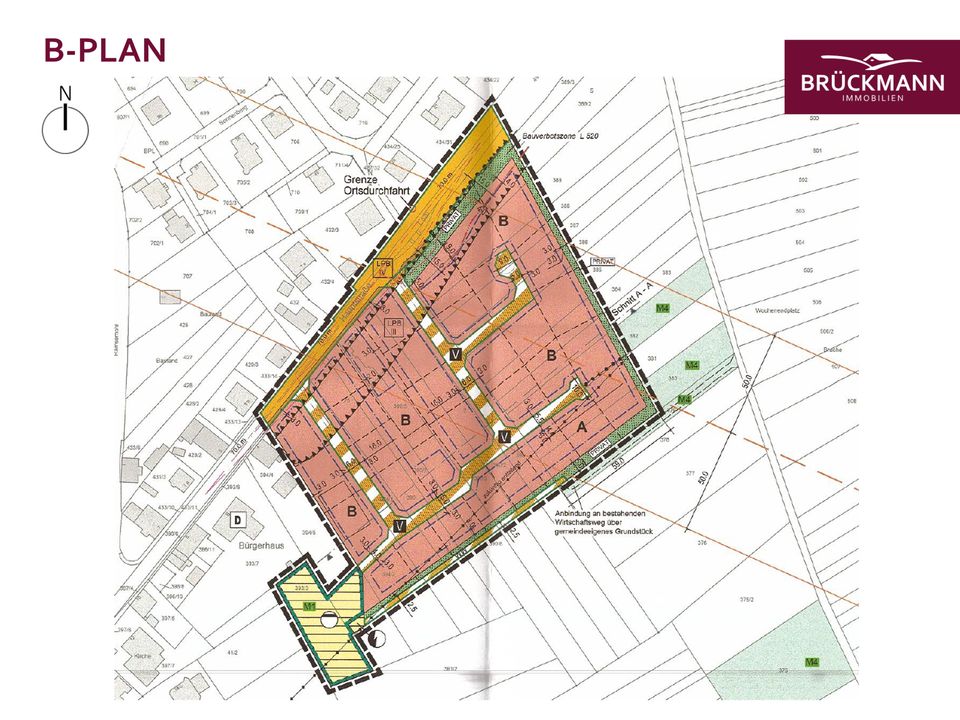 Schönes Baugrundstück (Nr. 752, 386 m²) im Neubaugebiet "Am Ringelsberg" Hertlingshausen! in Carlsberg