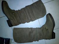 uvP 129 €: Weiche braune Lederstiefel Y.SO Gr. 38, nur 1/3 v. NP! Niedersachsen - Isenbüttel Vorschau