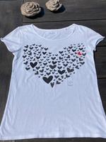 TOP T-Shirt EINSTEIN & NEWTON Gr. M weiß herz only zara Niedersachsen - Rastede Vorschau