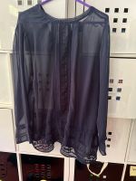 STUDIO UNTOLD Chiffon Bluse ganz leicht transparent  blau 48 Hannover - Mitte Vorschau