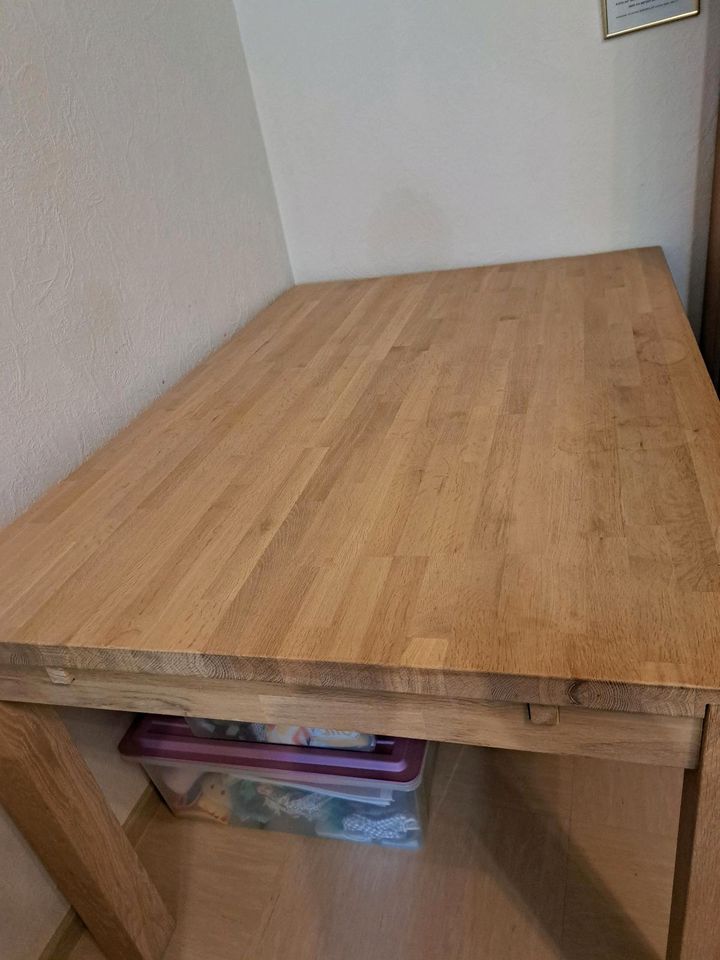 Massiver Holz Tisch 90 x 140 cm in Dinslaken
