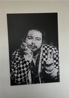 Post Malone Displate Schwarz Weiß Berlin - Lichtenberg Vorschau