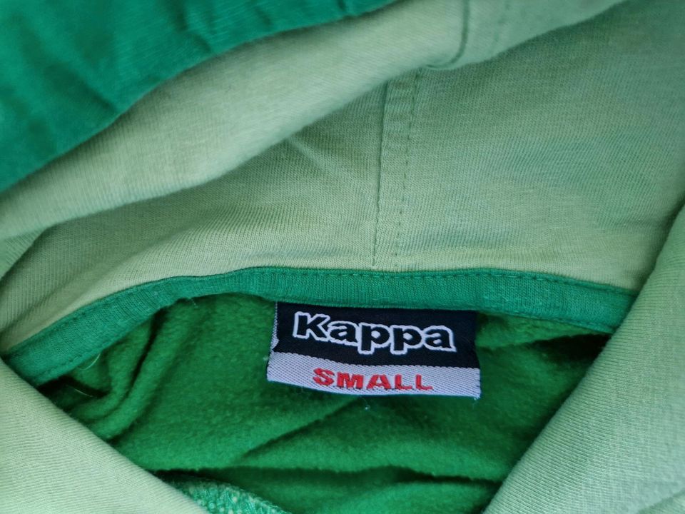 Grüner Kapuzenpulli von Kappa, Größe S in Elsenfeld