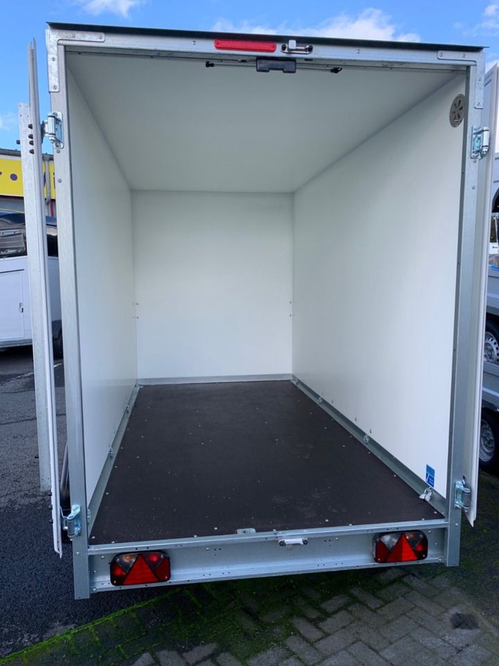 Brenderup Koffer Anhänger 2500 KG Tür neues Modell 350x155x185 in Blankenheim