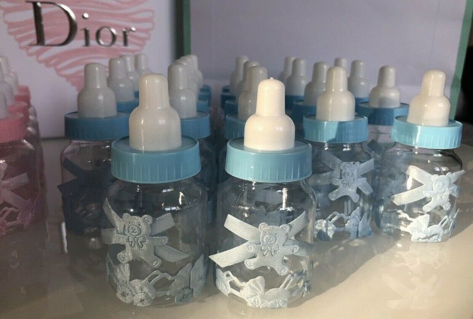 Mini Babyflasche ideal als Geschenk f. Baby Shower/ Taufe/ Gäste in Berlin