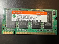 Hynix HYMD532M646CP6-J-AA (PC2700 (DDR-333) SO DIMM 200-pol.) RAM Dithmarschen - Heide Vorschau