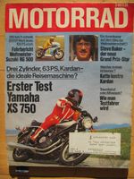 Das MOTORRAD 9/1977 Yamaha XS 750 Harley Davidson SST 250 Suzuki Leipzig - Paunsdorf Vorschau