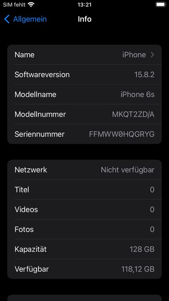 iPhone 6S 128 GB in Heidelberg