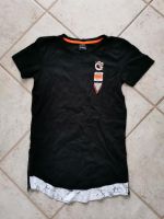 T-Shirt schwarz mit Reißverschlüssen in Gr. 146 152 für 4,00€ Sachsen - Frohburg Vorschau
