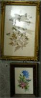 Blumenbilder Porzellan Malerei Trockenblumen DDR Brandenburg - Falkensee Vorschau