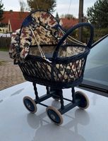 Korb Puppenwagen für Kleinkind Farbe Blau Sachsen-Anhalt - Schkopau Vorschau