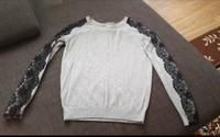 Grauer Pullover mit Stickerei von Vila Sachsen-Anhalt - Halle Vorschau
