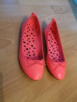 Ballerinas koralle rosa pink Lack Gr. 36 Bayern - Altendorf Vorschau