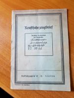 Alter KFZ Brief – Triumph Werke Nürnberg AG Sachsen - Radebeul Vorschau