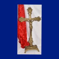 Dekorativer Altar Messing/bronze Kreuz ca H 35cm Nordrhein-Westfalen - Paderborn Vorschau