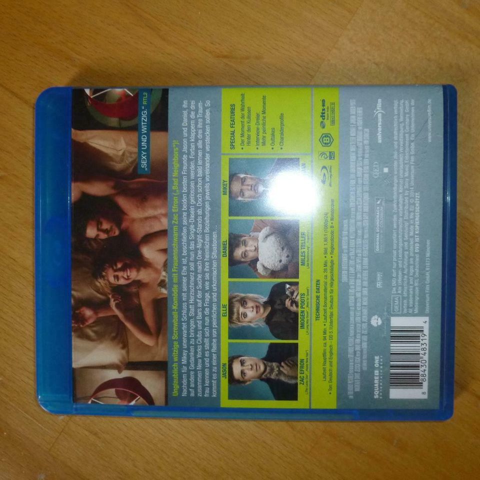 Für immer Single Blu-Ray Film mit Zac Efron + Miles Teller in München