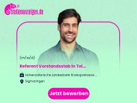 Referent (m/w/d) Vorstandsstab in Baden-Württemberg - Sigmaringen Vorschau