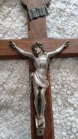 Jesus am Kreuz Kruzifix Eichenholz Niedersachsen - Nortmoor Vorschau