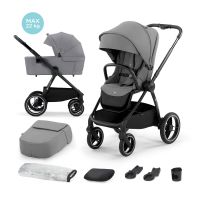 Kinderkraft NEA 2in1 Kinderwagen-Set - Platinum Grey - inkl. Babywanne + Sportsitz + XXL-Zubehörpaket - NEU Hessen - Fulda Vorschau