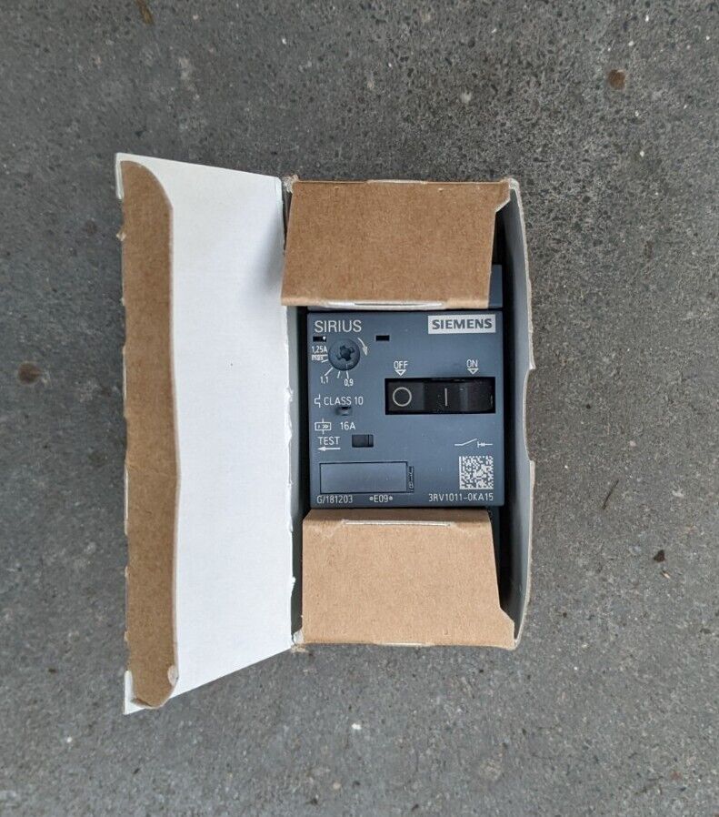 Siemens 3RV1011-0KA15 Leistungsschalter S00 0,9-1,25A in Zetel